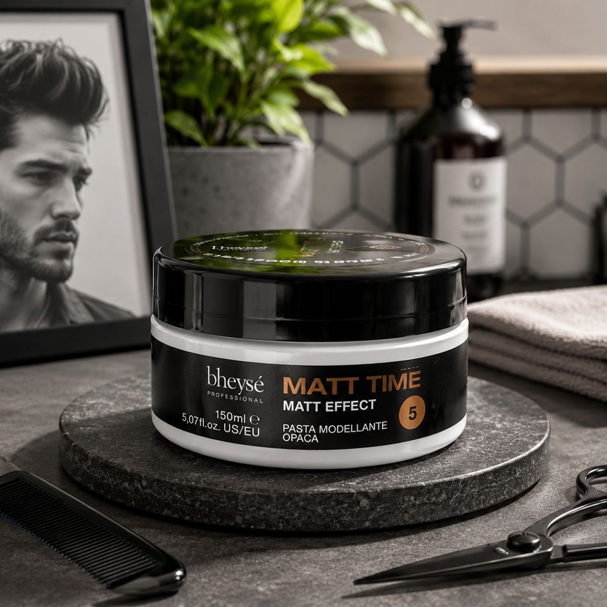 BHEYSÉ PROFESSIONAL MATT TIME - Pasta Modellante Opaca 150ml - Liquidò