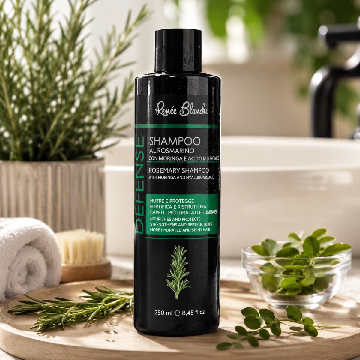 RENEE' BLANCHE SHAMPOO AL ROSMARINO - Nutre e Protegge 250ml - Liquidò