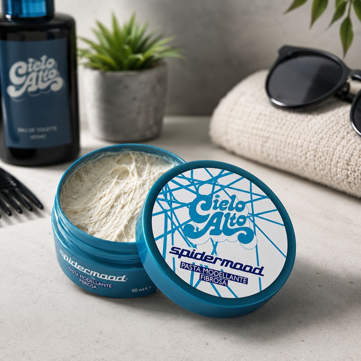 CIELO ALTO SPIDERMOOD PASTA MODELLANTE FIBROSA - Opaca 90ml