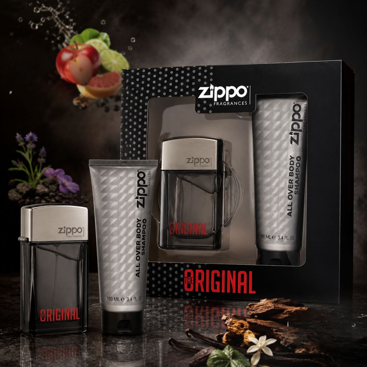 ZIPPO THE ORIGINAL UOMO - Cofanetto Regalo Eau de Toilette 40 ml + All Over Body Shampoo 100 ml