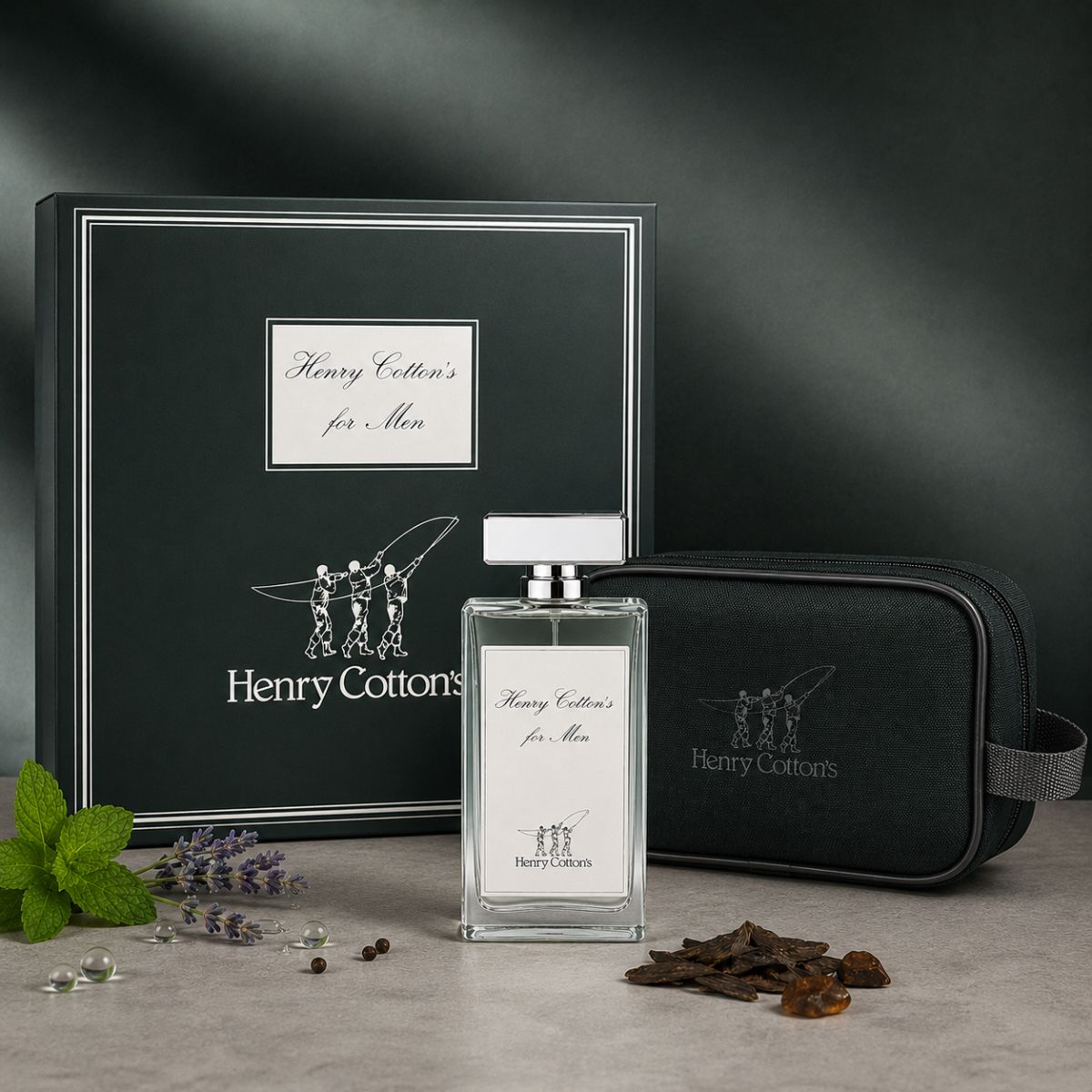 HENRY COTTON'S FOR MEN CONFEZIONE REGALO - Eau de Toilette 100 ml + Beauty Case - Liquidò