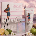 CITY GIRL LONDON CONFEZIONE REGALO - Eau de Parfum 100 ml + Body Wash 200 ml - Liquidò