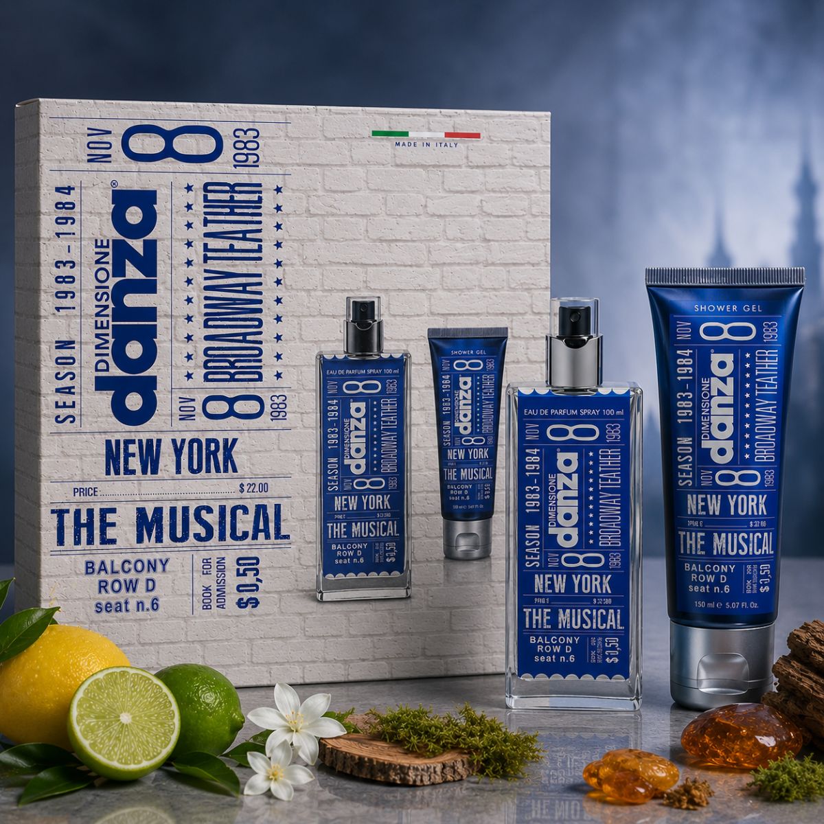 DIMENSIONE DANZA THE MUSICAL COFANETTO REGALO - Eau de Parfum 100 ml + Shower Gel 150 ml - Liquidò