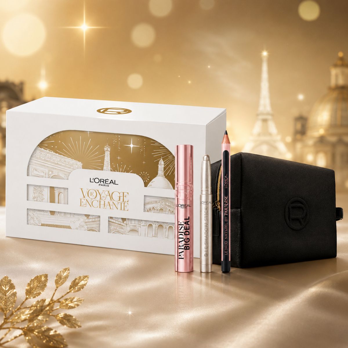 L’ORÉAL PARIS LE VOYAGE ENCHANTE - Cofanetto Trucco Occhi con Beauty Organizer - Liquidò