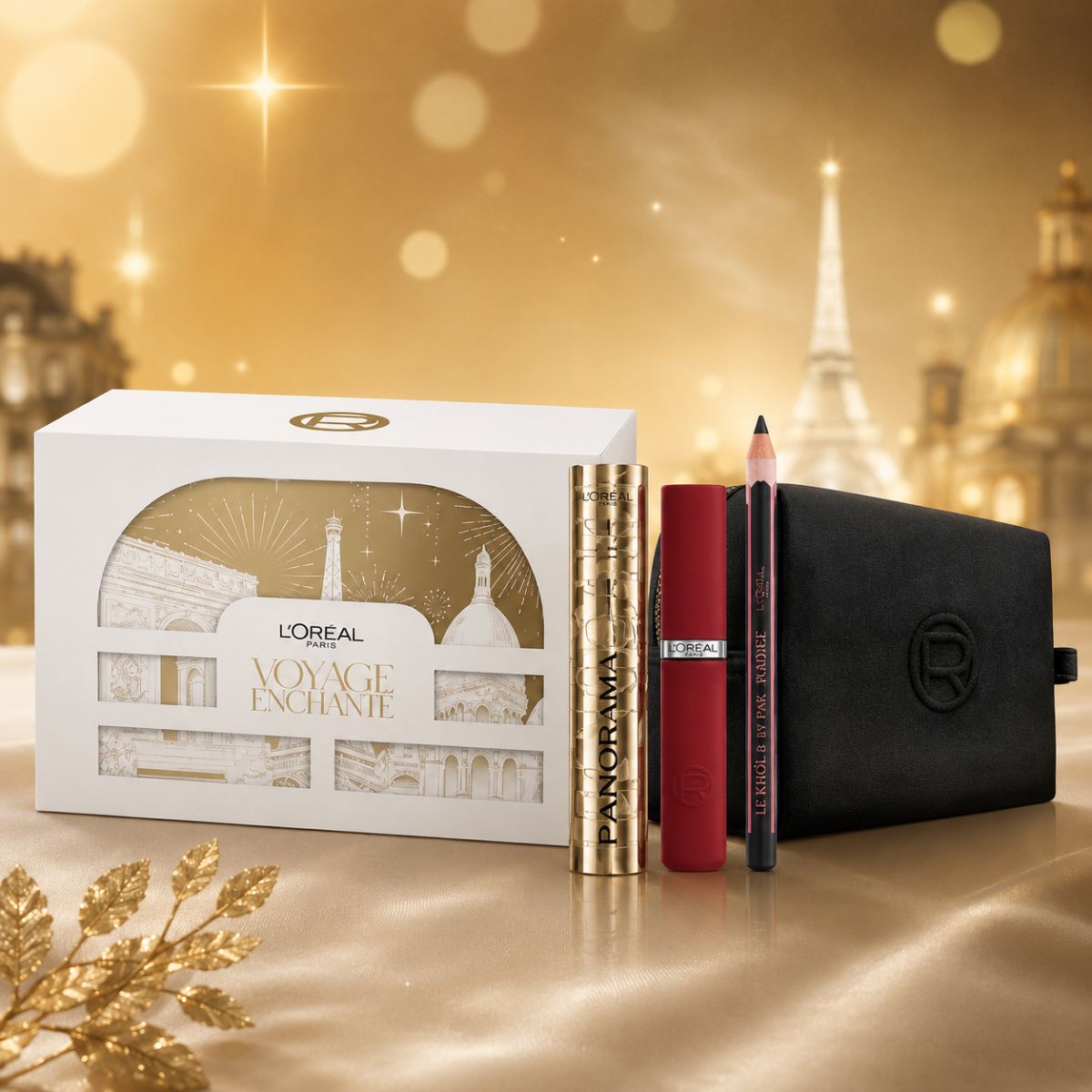 L’ORÉAL PARIS LE VOYAGE ENCHANTE - Cofanetto Trucco Occhi con Beauty Organizer - Liquidò