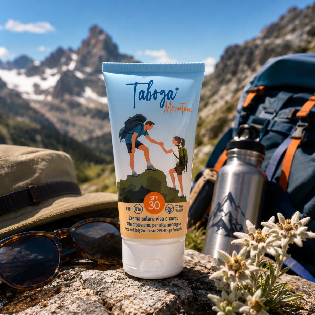 TABOGA MOUNTAIN CREMA SOLARE VISO & CORPO SPF30 - Alta Protezione 100ml