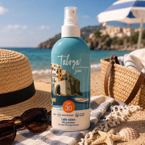 TABOGA MEDITERRANEAN SUN LATTE SOLARE SPRAY SPF30 - Alta Protezione 250ml - Liquidò