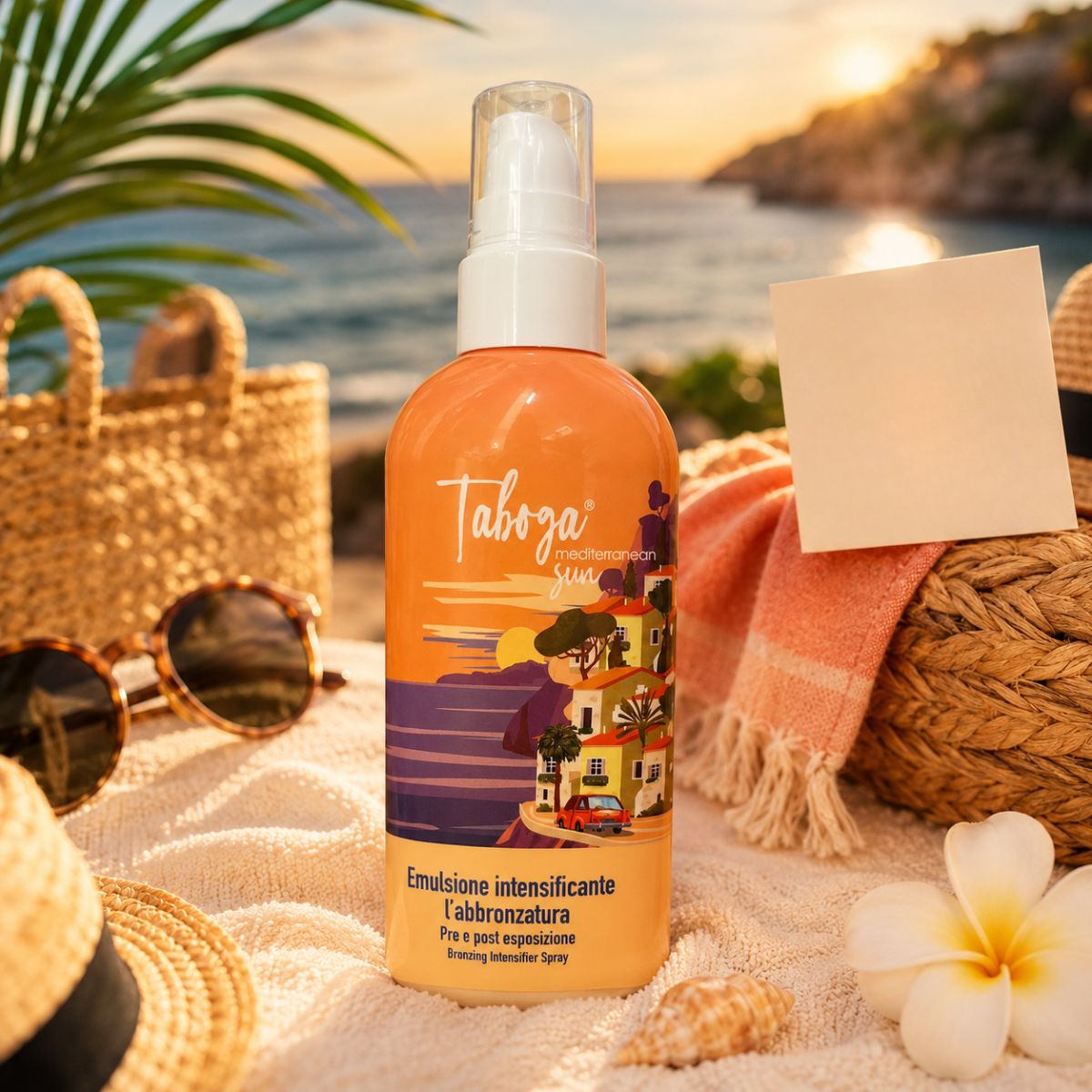 TABOGA MEDITERRANEAN SUN EMULSIONE INTENSIFICANTE ABBRONZATURA - Pre e Post Esposizione 200ml