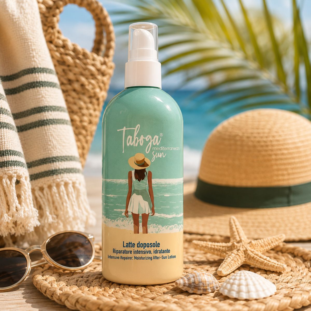 TABOGA MEDITERRANEAN SUN LATTE DOPOSOLE SPRAY - Riparatore Intensivo, Idratante 200ml