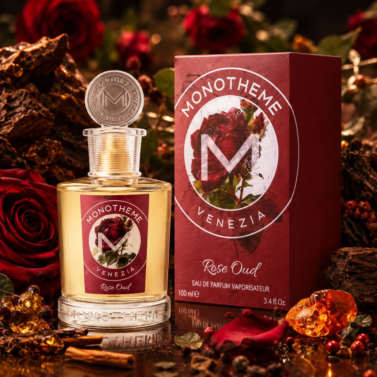 Campione MONOTHEME VENEZIA ROSE OUD - Eau de Parfum 100ml - Liquidò