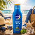 NIVEA SUN PROTECT & REFRESH LATTE SOLARE SPF20 - Rinfrescante e Resistente All'acqua 200ml - Liquidò