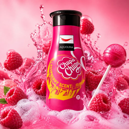 AQUOLINA CHUPA CHUPS BATH & SHOWER GEL LAMPONE - 250ml - Liquidò