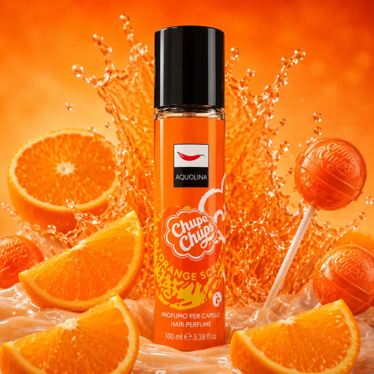 AQUOLINA CHUPA CHUPS PROFUMO CAPELLI ARANCIA - 100ml