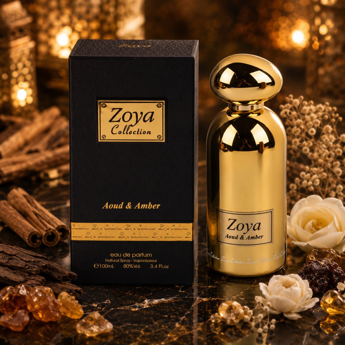 ZOYA COLLECTION AOUD & AMBER -  Eau de Parfum 100ml