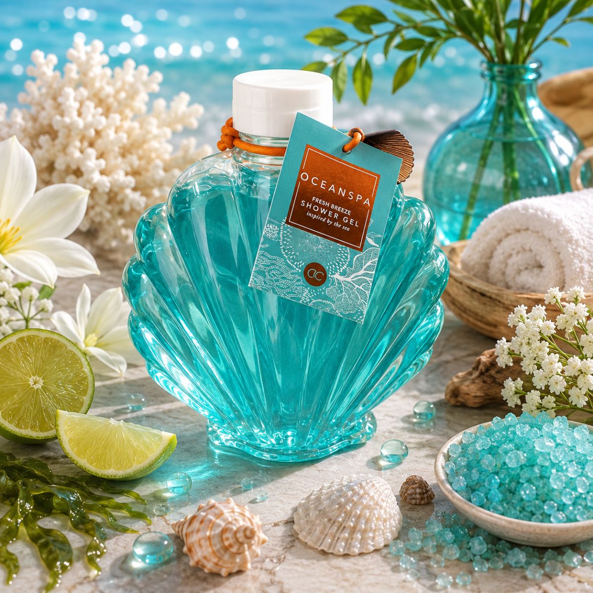 ACCENTRA OCEANSPA FRESH BREEZE SHOWER GEL - Bagnodoccia 350ml