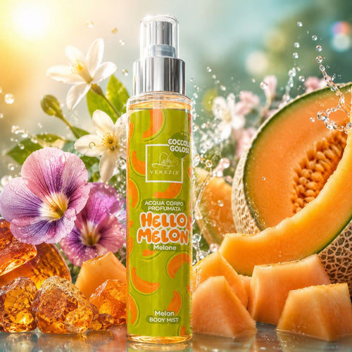 LADY VENEZIA COCCOLE GOLOSE ACQUA PROFUMATA HELLO MELON - Melone 100ml - Liquidò