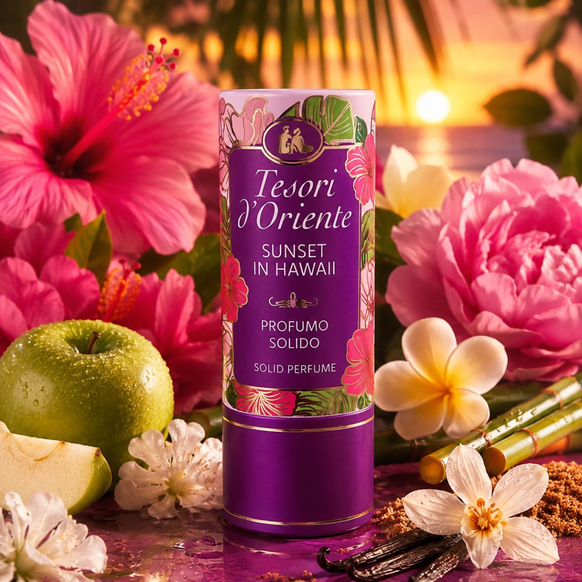 TESORI D'ORIENTE PROFUMO SOLIDO STICK SUNSET IN HAWAII -  7ml