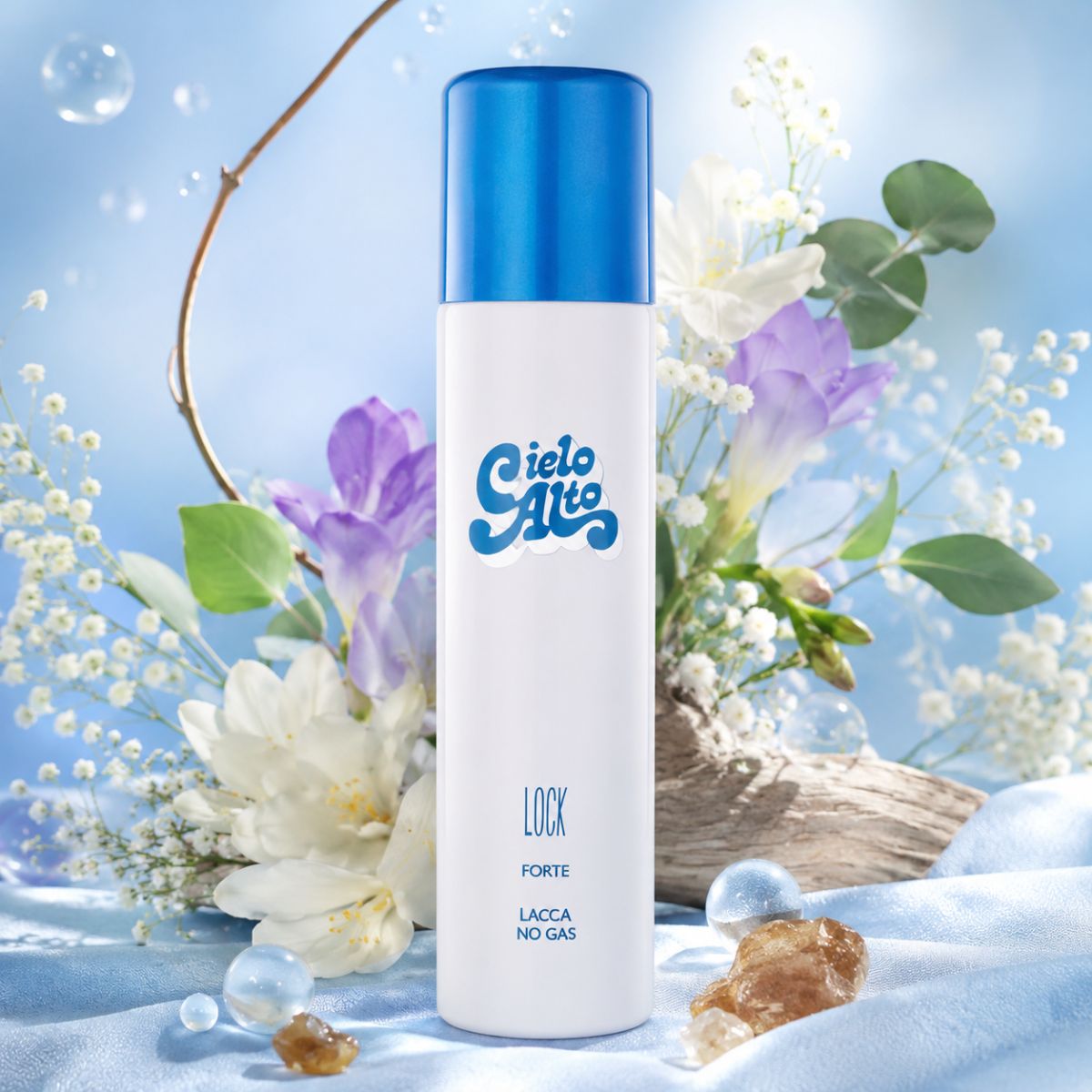 CIELO ALTO LACCA NO GAS LOCK FORTE - Lacca Ecologica Spray Capelli 250ml