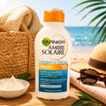 GARNIER AMBRE SOLAIRE LATTE PROTETTIVO LEGGERO E SETOSO SPF 15 - Pelle Morbida e Setosa 200ml