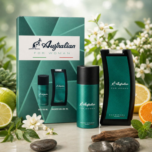 AUSTRALIAN VERDE FOR WOMAN SET - Donna Shower Gel 250ml + Deo 150ml - Liquidò