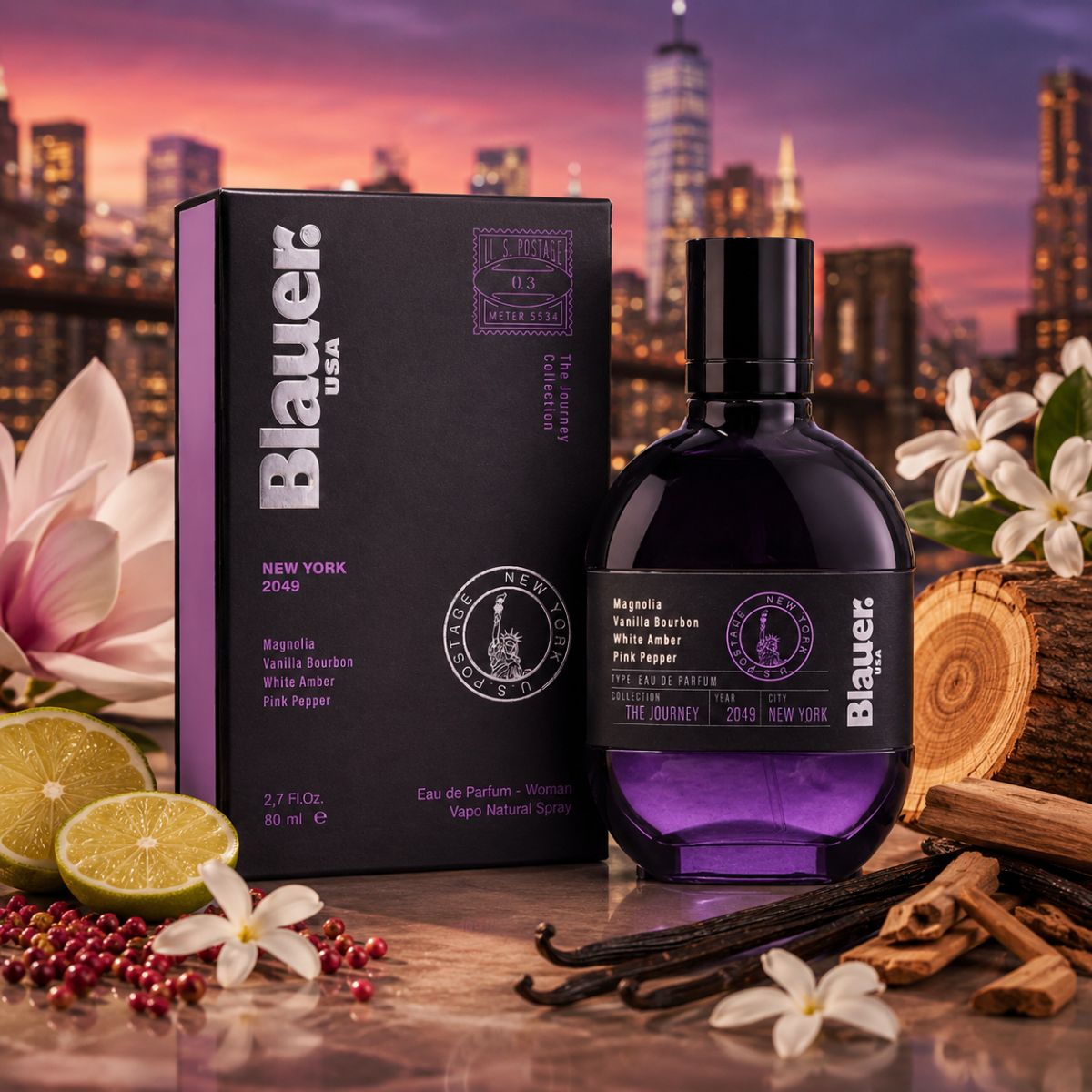 BLAUER NEW YORK 2049 FOR WOMEN - Eau de Parfum 80ml - Liquidò