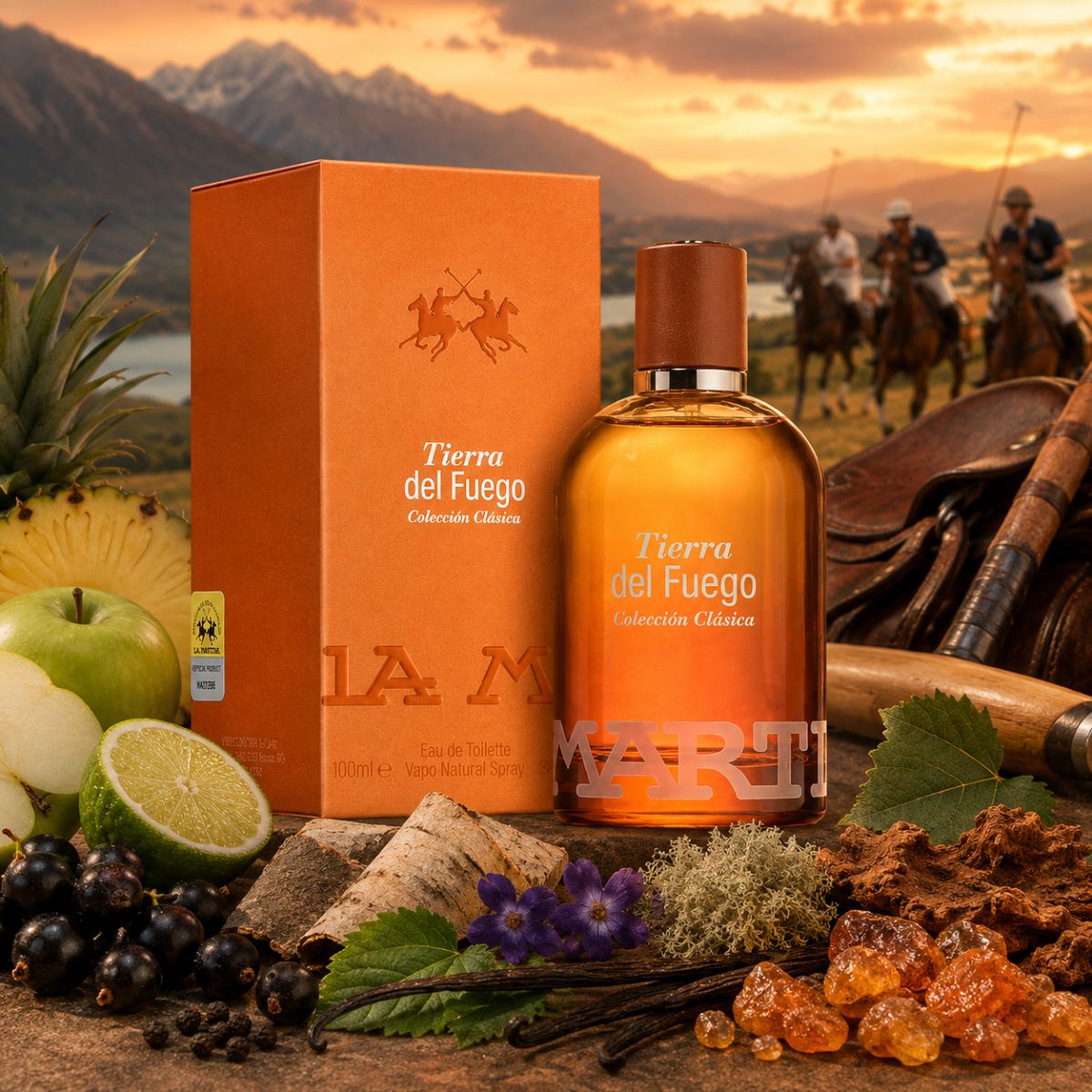 LA MARTINA TIERRA DEL FUEGO - Eau de Toilette Uomo 100 ml - Liquidò