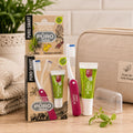 FORHANS PURO SMART KIT IGIENE ORALE - Spazzolino Pieghevole + Dentifricio Aloe Vera e Menta 12ml - Liquidò