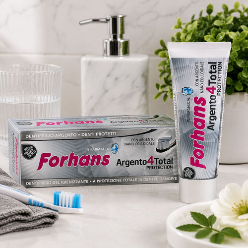 FORHANS ARGENTO 4 TOTAL PROTECTION - Dentifricio Argento 75ml - Liquidò