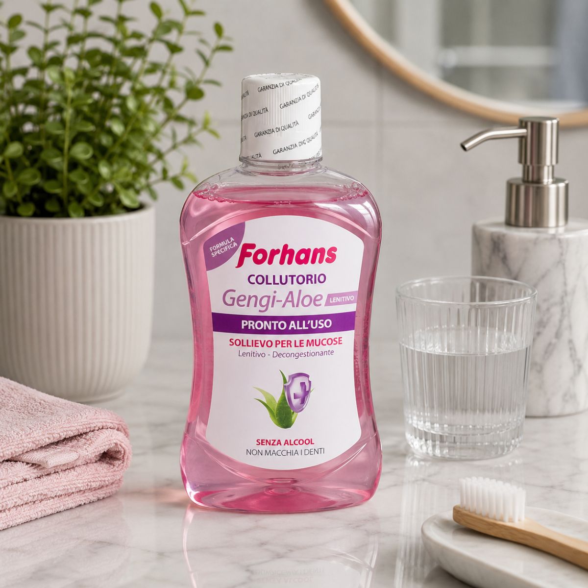 FORHANS COLLUTORIO GENGI-ALOE - Sollievo Per Le Mucose 500ml