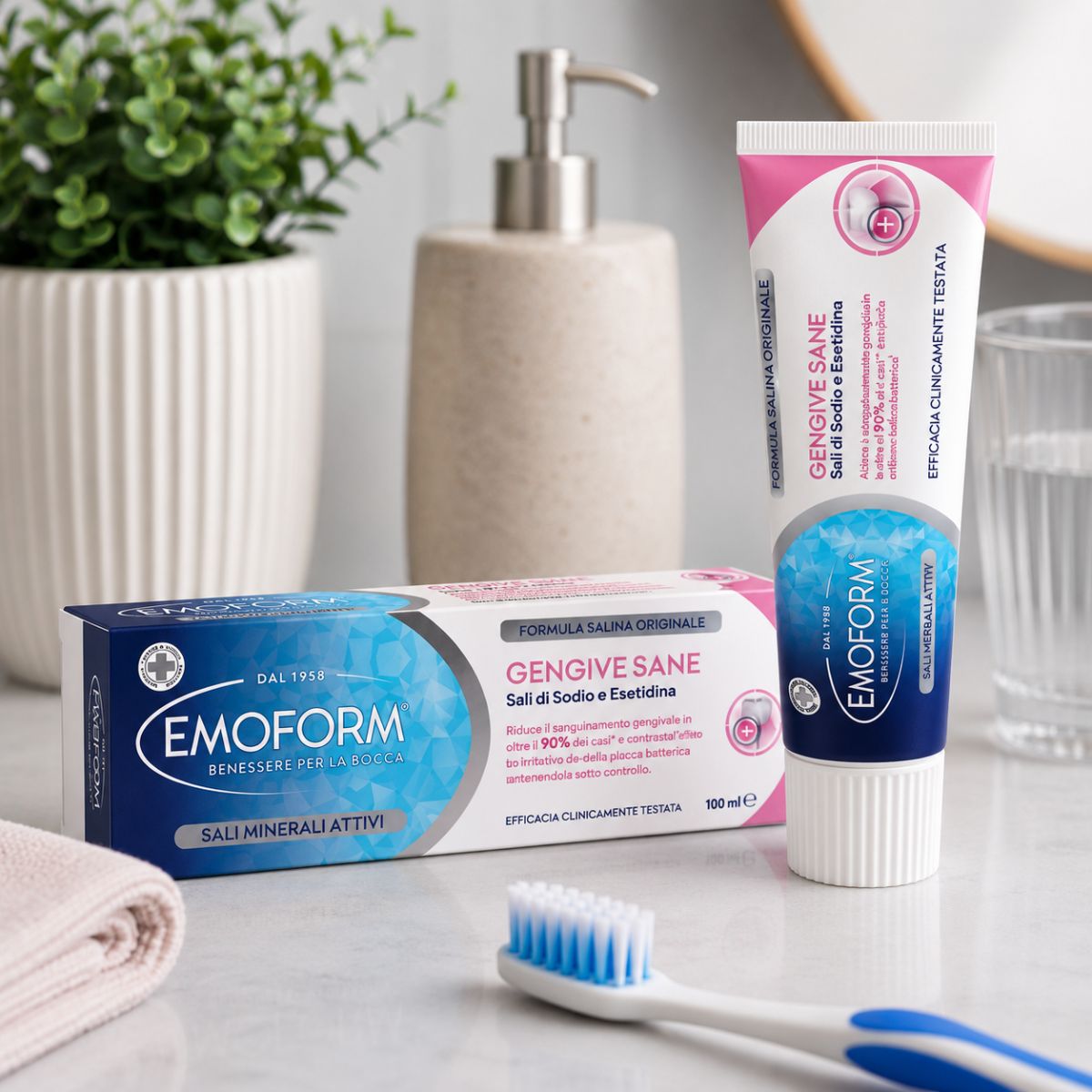 EMOFORM GENGIVE SANE DENTIFRICIO - Sali Minerali Attivi 75ml