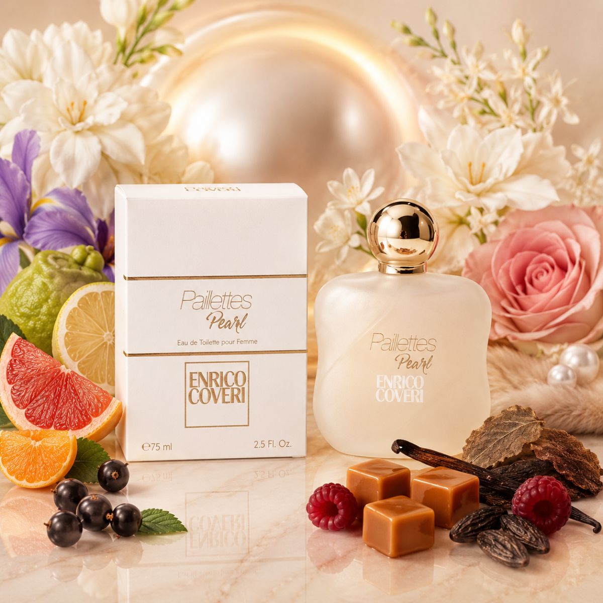 ENRICO COVERI PAILETTES PEARL - Eau De Toilette Pour Femme 75ml