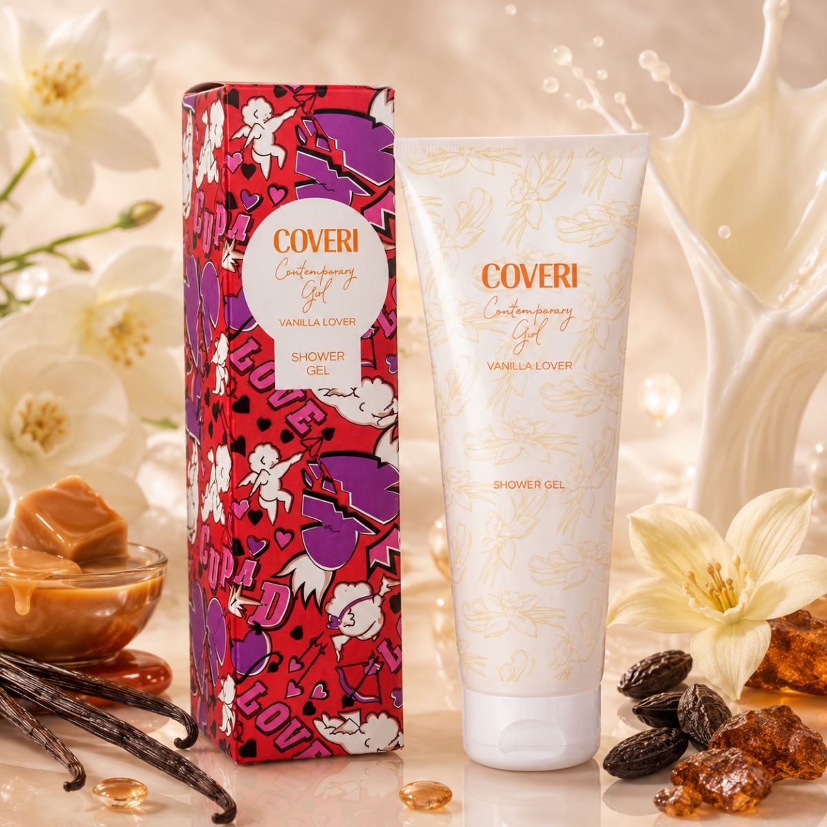ENRICO COVERI CONTEMPORARY GIRL VANILLA LOVER - Shower Gel Donna 300ml