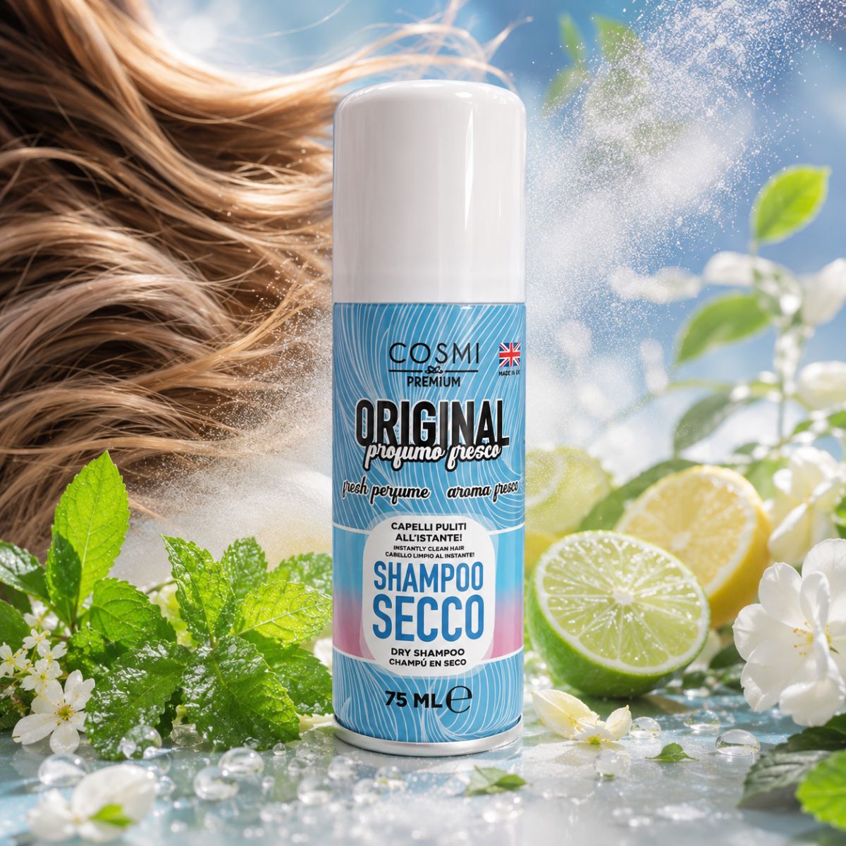 COSMI ORIGINAL SHAMPOO SECCO PROFUMO FRESCO - 75ml