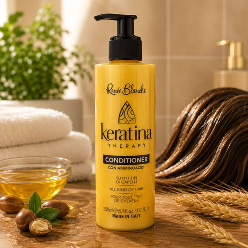 RENEE' BLANCHE KERATINA THERAPY CONDITIONER CON AMMINOACIDI - Tutti i Tipi Di Capelli 250ml - Liquidò