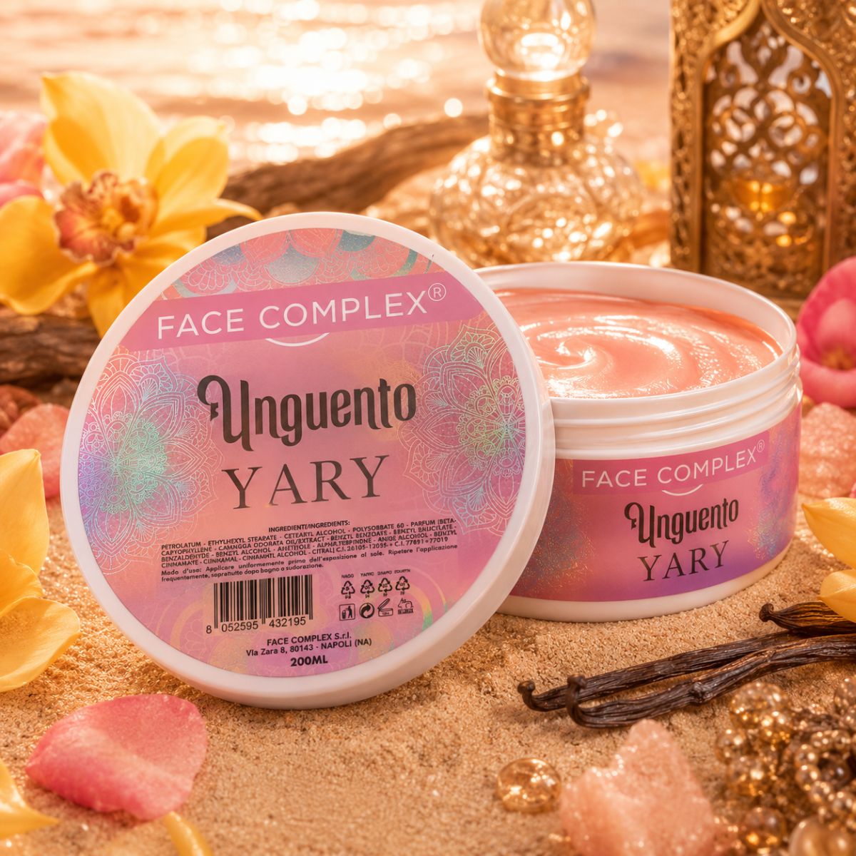FACE COMPLEX UNGUENTO SOLARE YARI - Acceleratore di Abbronzatura 200ml