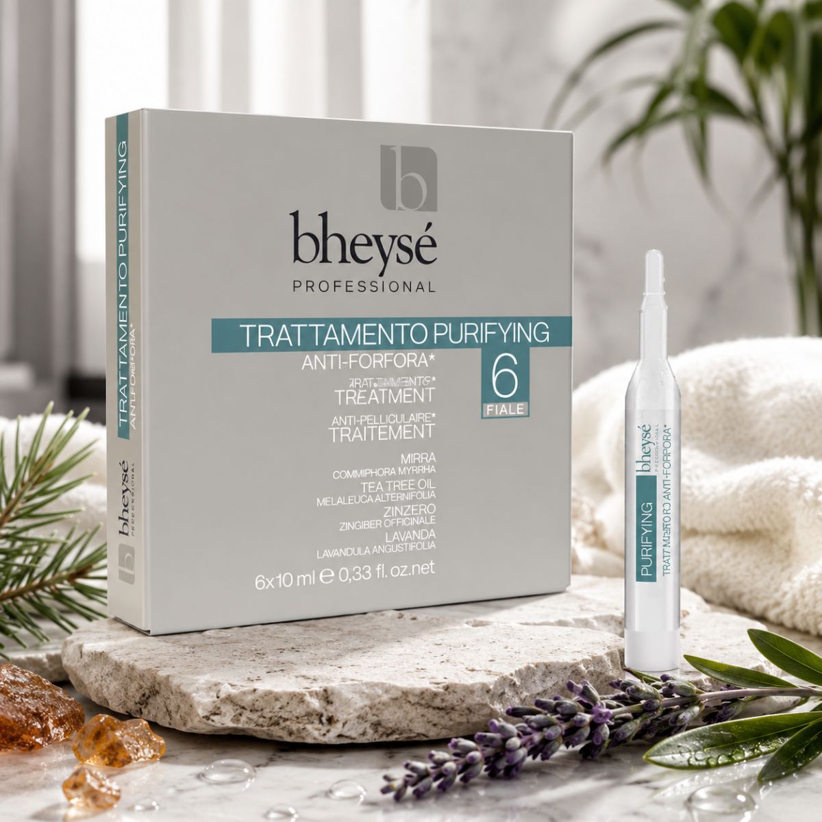 BHEYSÉ PROFESSIONAL TRATTAMENTO PURIFYNG ANTI-FORFORA - 6 Fiale 6x10ml