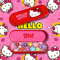 HELLO KITTY MAKE UP TIN - 5 Ombretti in Polvere, 5 Lucidalabbra e 2 Applicatori