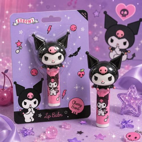KUROMI LIP BALM 3D TOPPER CHERRY SCENT - Balsamo Labbra 4,5g - Liquidò