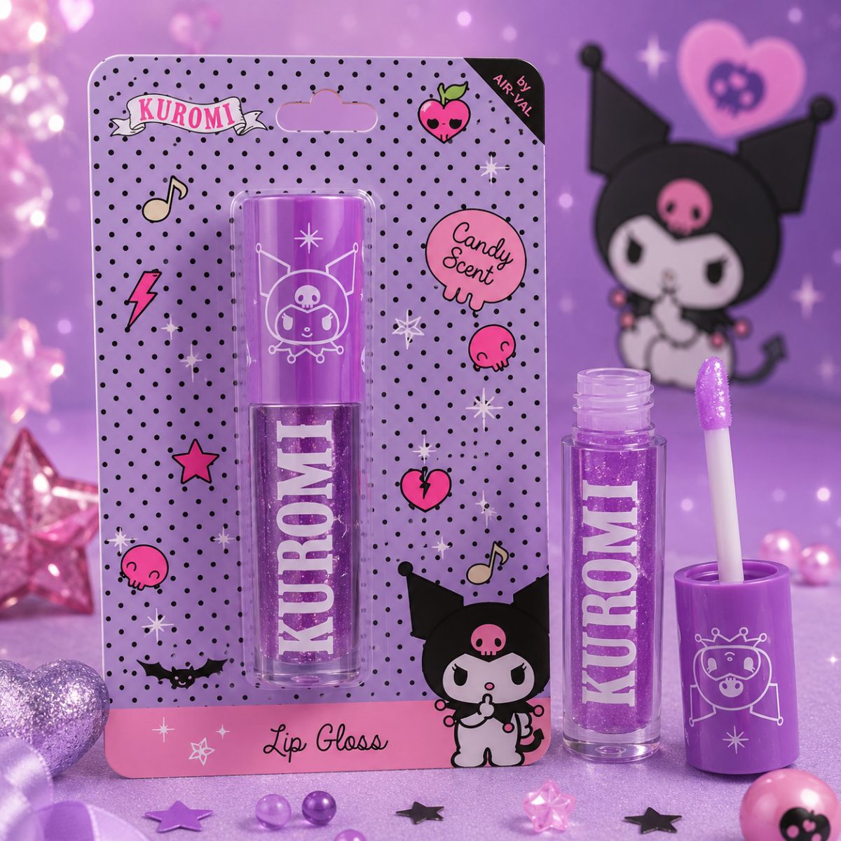 KUROMI LIP GLOSS - Candy Scent 4ml
