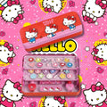 HELLO KITTY MAKE UP TIN - 3 Vassoi Pieghevoli