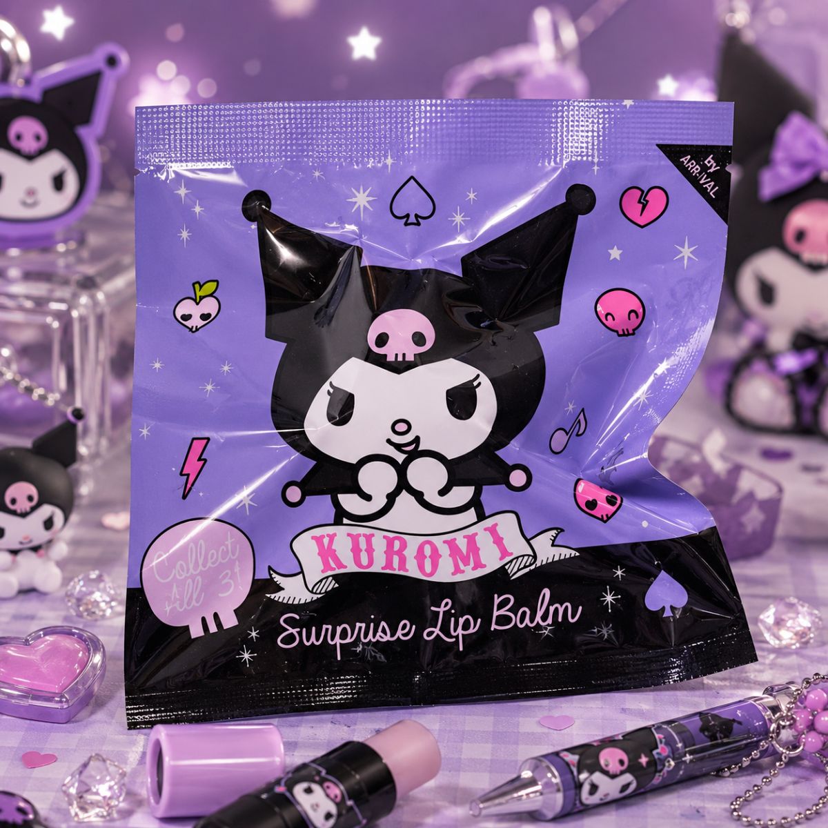 KUROMI SURPRISE LIP BALM - BALSAMO LABBRA + SORPRESA