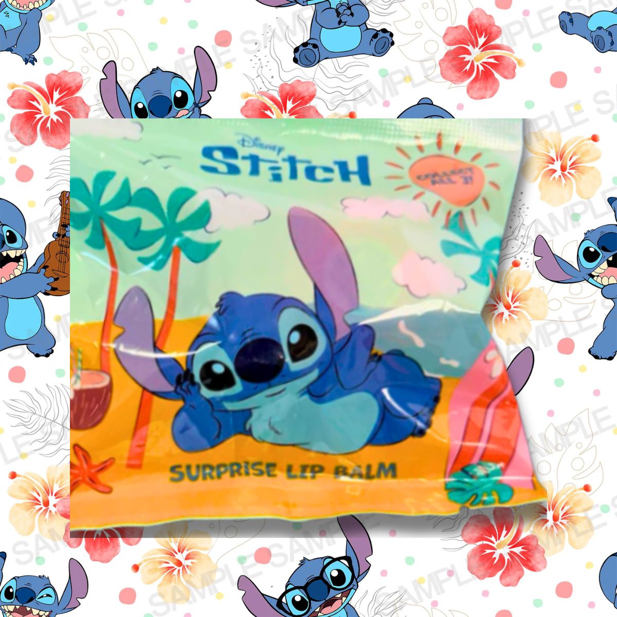 DISNEY STITCH SURPRISE LIP BALM - BALSAMO LABBRA + SORPRESA