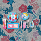 DISNEY STITCH BEAUTY CASE & SET TRUCCHI BIMBA - Trousse Make-Up