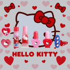 HELLO KITTY COMPACT MAKEUP BAG - Beauty Case con Set Trucchi Bambina Sanrio