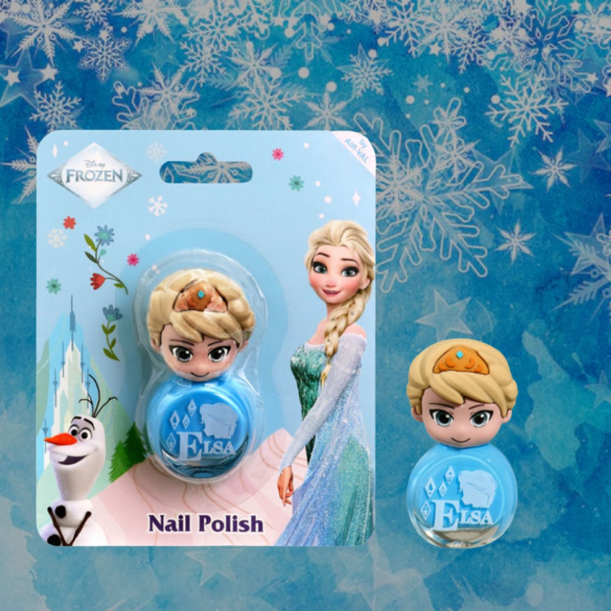 DISNEY FROZEN SMALTO UNGHIE 3D AZZURRO - Disney Frozen Beauty