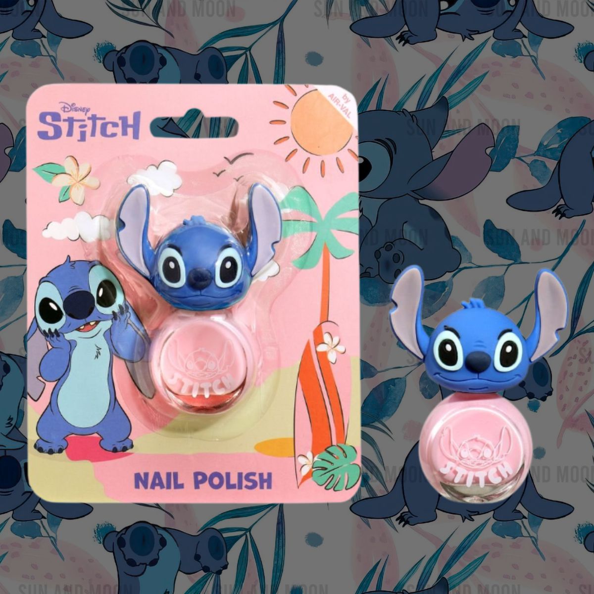 DISNEY STITCH SMALTO UNGHIE 3D ROSA - Disney Lilo & Stitch Beauty
