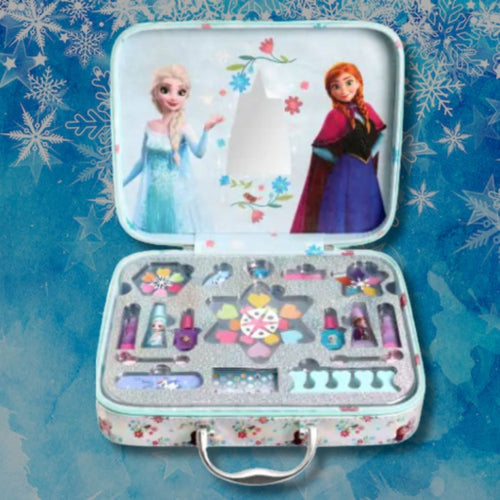 DISNEY FROZEN GRANDE BEAUTY CASE MAKE-UP BAMBINA - Valigetta Trucchi Completa Disney Frozen