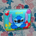 DISNEY STITCH SQUARE BEAUTY CASE MAKE-UP BAMBINA - Valigetta Trucchi Completa Disney Lilo & Stitch