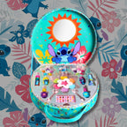 DISNEY STITCH ROUND BEAUTY CASE MAKE-UP BAMBINA - Beauty Case Rotondo Disney Lilo & Stitch