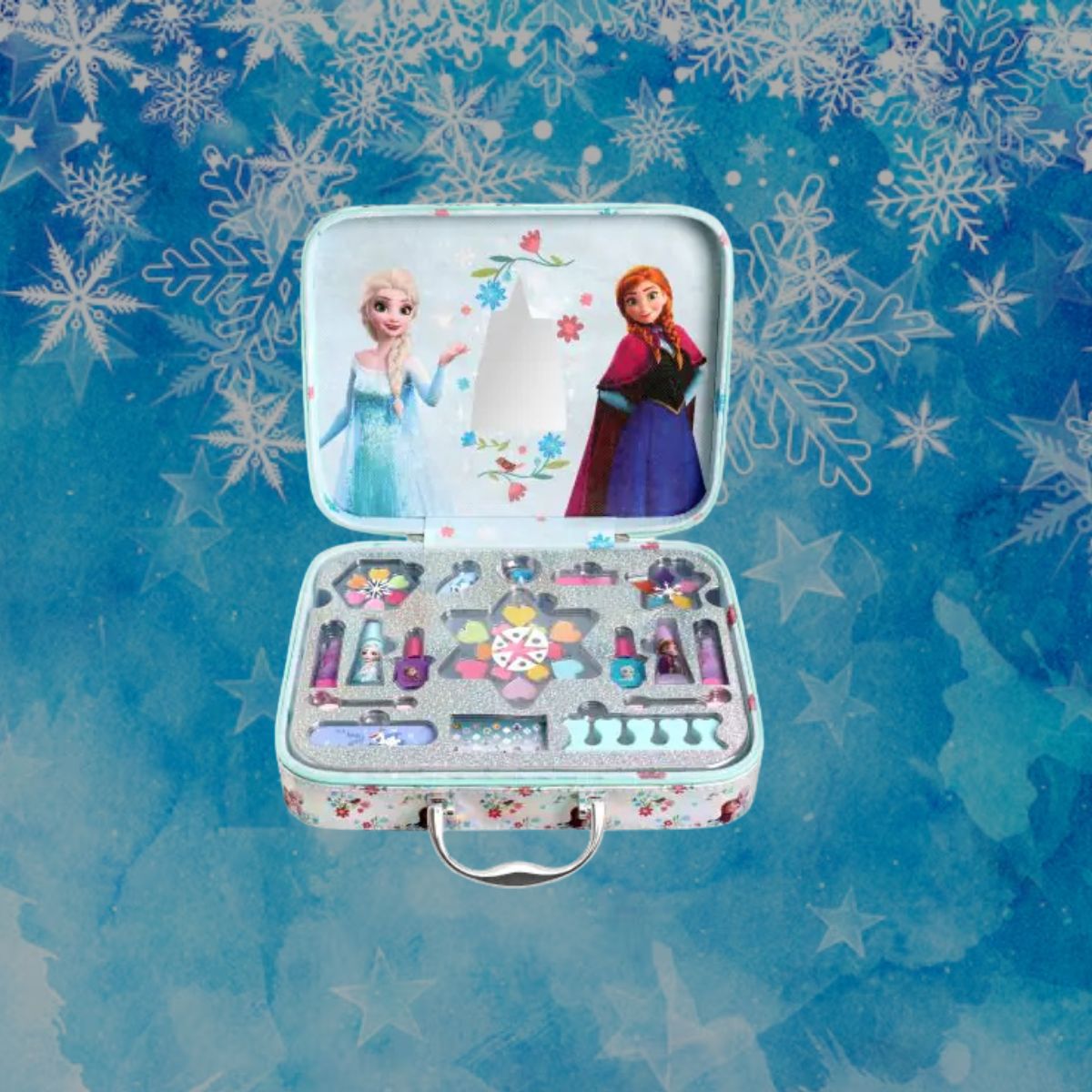 DISNEY FROZEN GRANDE BEAUTY CASE MAKE-UP BAMBINA - Valigetta Trucchi Completa Disney Frozen